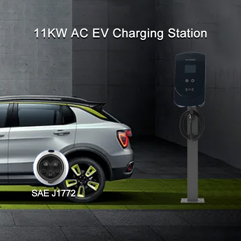 11KW Smart EV Charging Station SAE J1772 Level 1 Charger