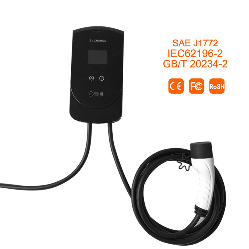 11KW Smart EV Charging Station SAE J1772 Level 1 Charger