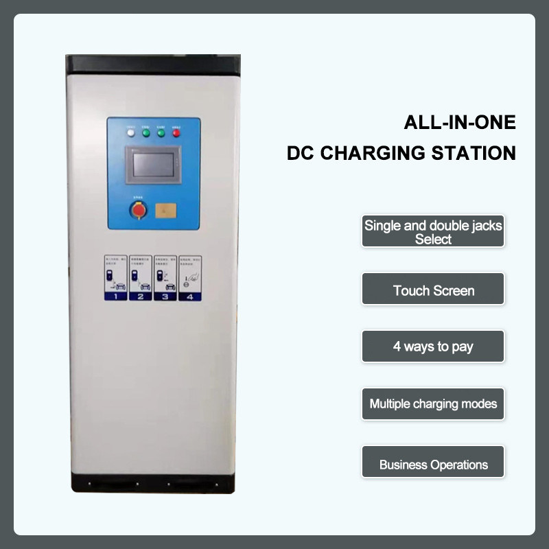 300 Kilowatt Electric Fast Charging Stations Single Gun Commercial