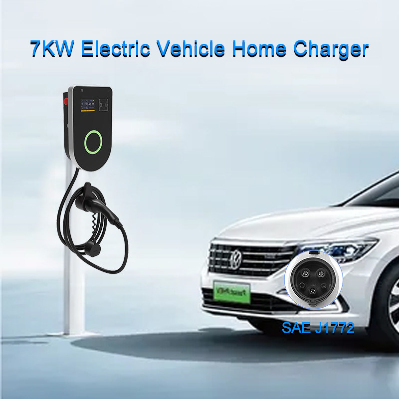 IP55 Electric Car Home Charging Station 7KW Level 2 J1772 Type Home Charger