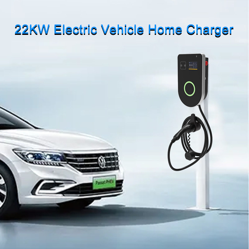 22KW Electric Vehicle Home Charger IEC 61851 Smart Car Charging Station