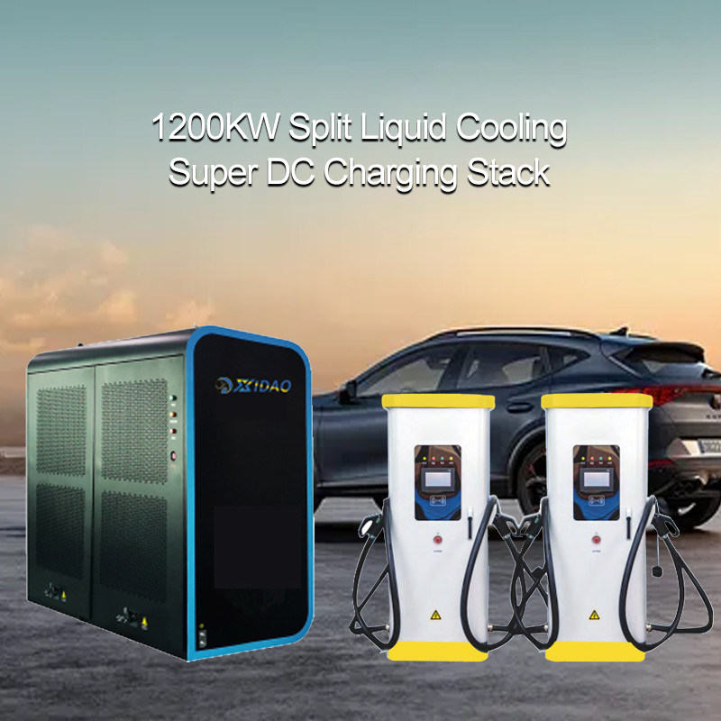 2001000VDC Accell Axfast EV Liquid Cooling Car Station With 7 Inch Touch Screen DIN70121
