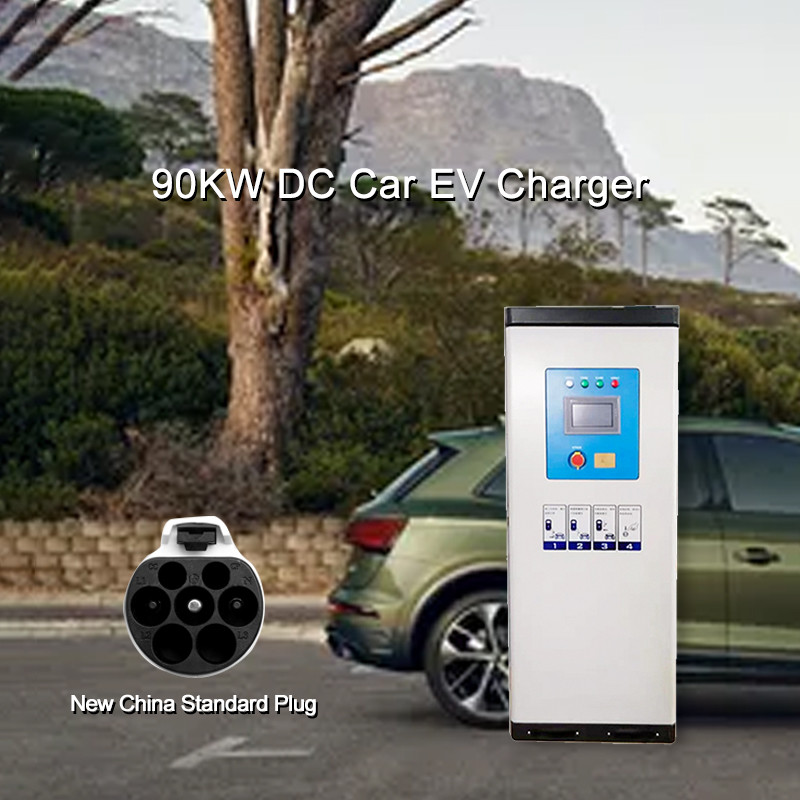 90K W DC Car EV Charger Station GB/T Certificate CAN Communication ...