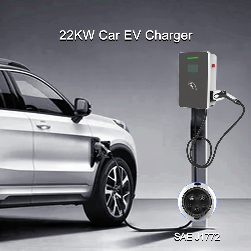 WIFI OCPP1.6 Electric Vehicle Home Charging Station 32A 3 Phase 22KW EV